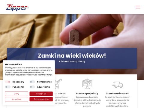 Zipper - zamki błyskawiczne