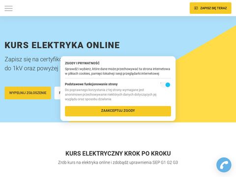 Kurs-elektryka.pl uprawnienia elektryczne