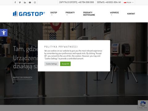 Gastopgroup.com - bramki obrotowe, uchylne