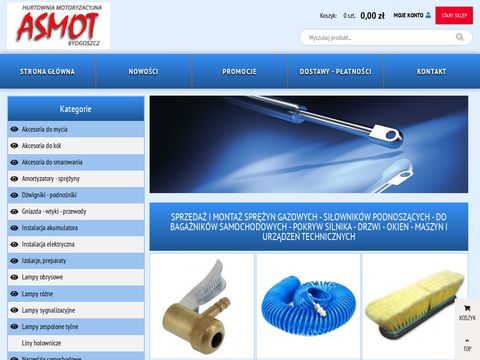 Asmot.bydgoszcz.pl sklep motoryzacyjny