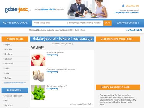 Gdzie-jesc.pl - baza restauracji