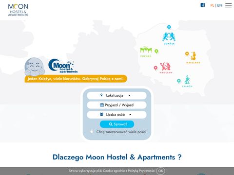 Moonhostel.pl - noclegi w hostelu