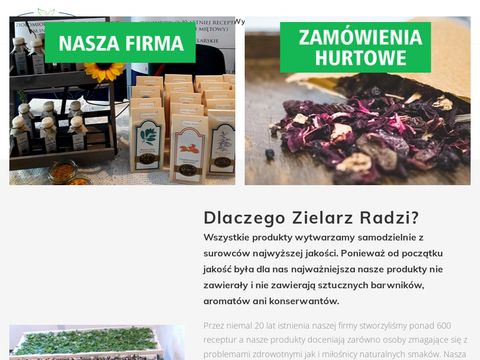 Zielarzradzi.pl - mieszanki ziołowe