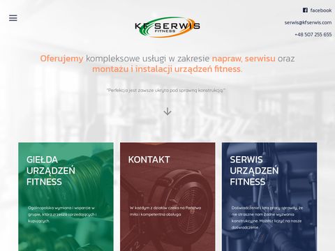 KF Serwis - naprawa maszyn fitness