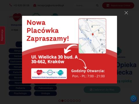 Unicardia leczenie żylaków