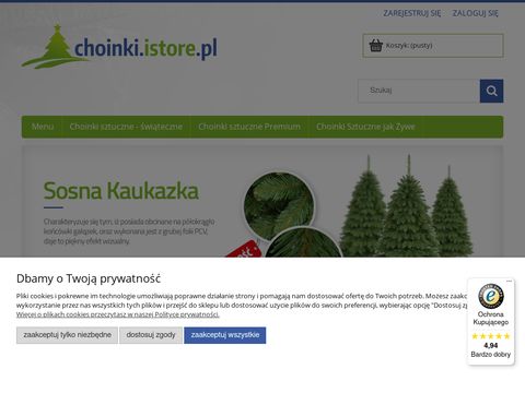 Choinki.istore.pl sztuczne