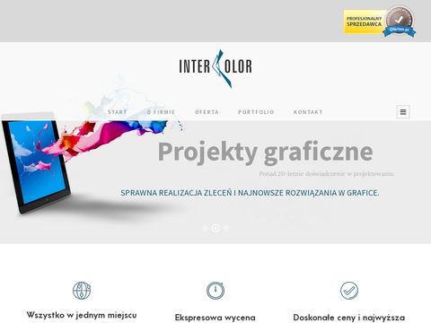 Interkolor.eu projektowanie grafiki