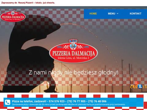 Dalmacija pizza na telefon