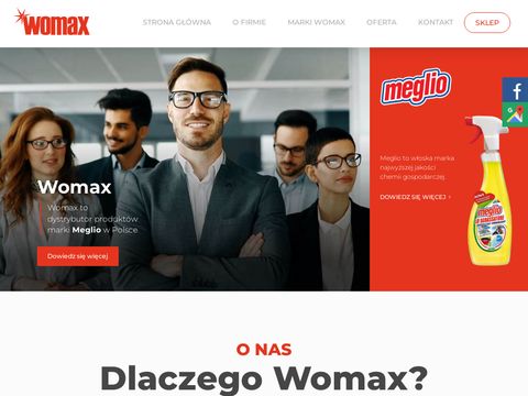 Womax.pl - chemia włoska hurtownia