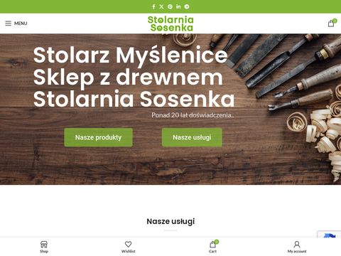 Stolarnia Sosenka - schody z drewna