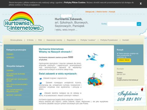 Hurtownia-internetowa.pl zabawek