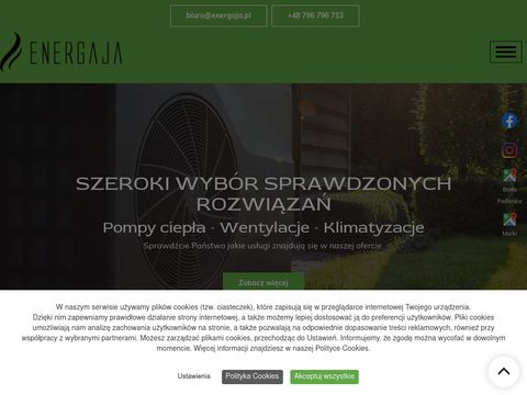 Energaja.pl ciepły kominek