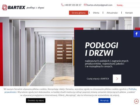 Bartex podłogi i drzwi