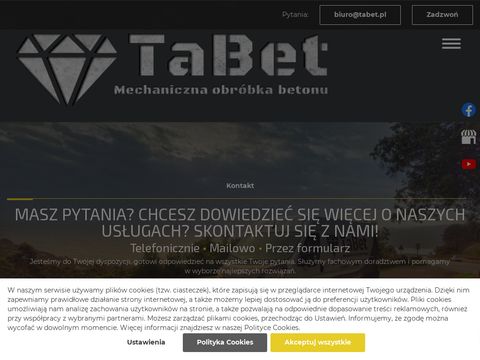 Tabet.pl - groszkowanie betonu