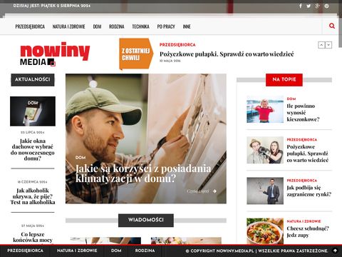 Nowiny.media.pl portal informacyjny