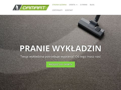 Damart-pranie.pl sprzątanie Łódź