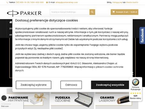 Parkersklep.com - pióra wieczne