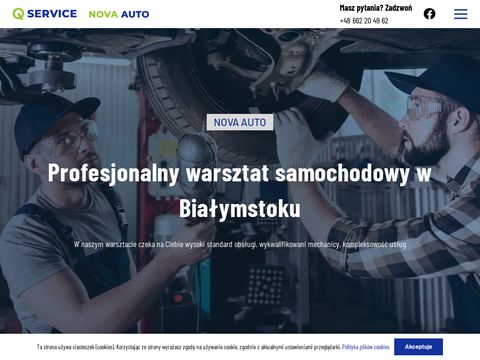 Nova-auto.pl wulkanizacja Białystok