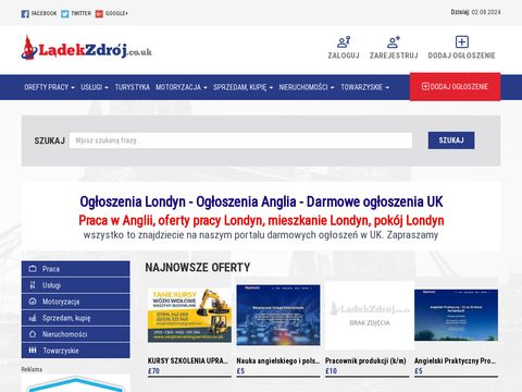 Ladekzdroj.co.uk darmowe ogłoszenia uk