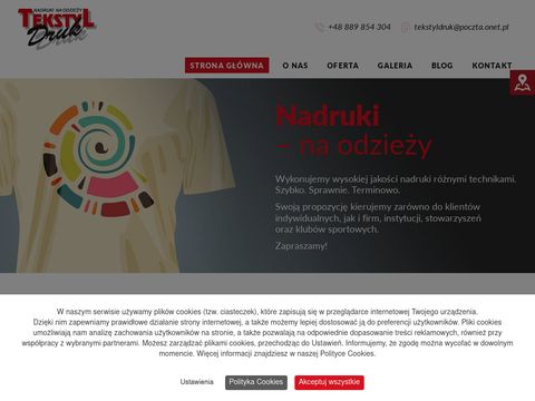 Tekstyldruk.com.pl - nadruki
