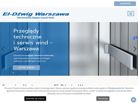 EL-Dźwig montaż dźwigów