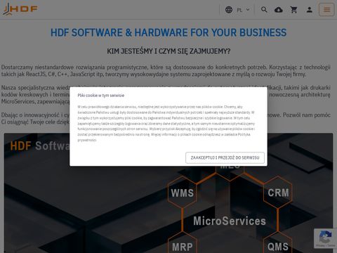 HDF Software - system mes, wms, crm