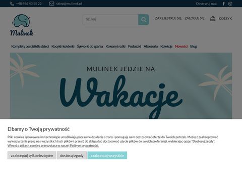 Mulinek.pl kocyki dla dzieci