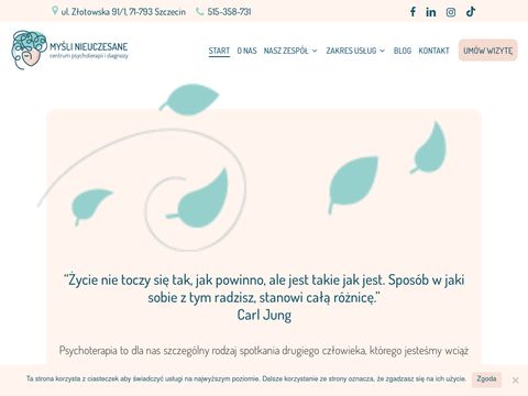 Mysli-nieuczesane.pl - psychoterapeuta Szczecin