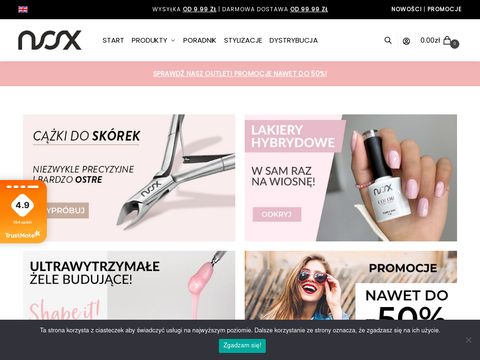 Nox-nails.pl produkty do stylizacji paznokci