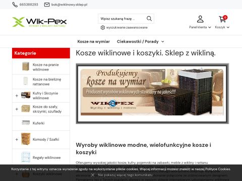 Wik-Pex wyroby z wikliny i rattanu