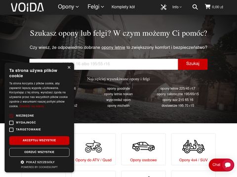 Voida.pl - opony suv