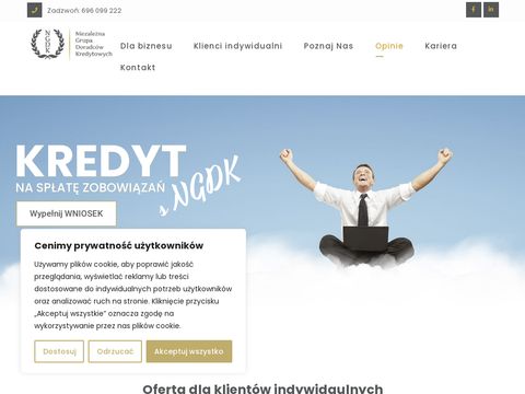 Ngdk.pl kredyt dla firm na dowolny cel