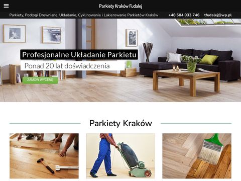 Parkietykrakow.com Tomasz Fudalej