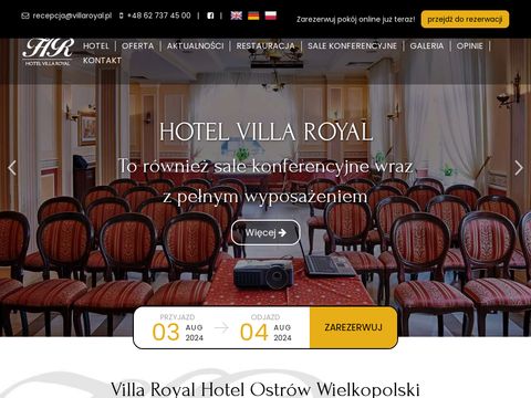 Villaroyal.pl hotel Ostrów Wielkopolski