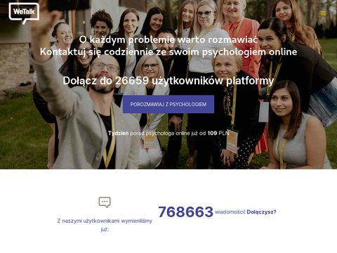 Wetalk.pl - psychoterapia online