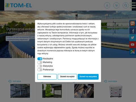 Tom-el.com.pl grzejniki elektryczne