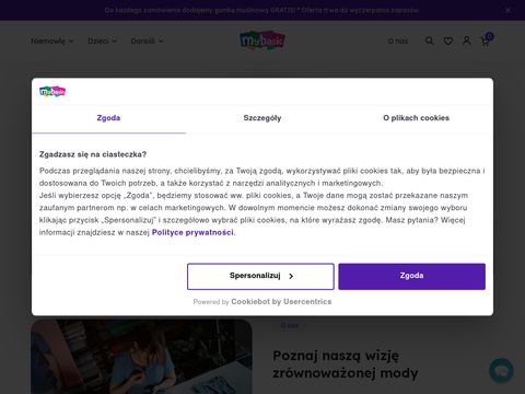 Mybasic.pl - spodnie dla niemowlaka