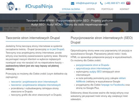 Drupalninja.pl tworzenie stron www
