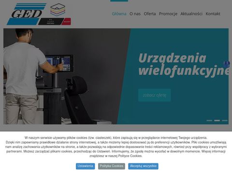 Ged.pl - ekrany projekcyjne Gdańsk