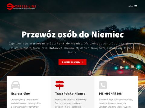 ExpressLine - przewóz do Niemiec