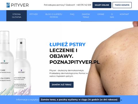 Poznajpityver.pl szampon na łupież pstry