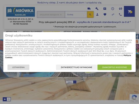 Sklepmrowkanasielsk.pl