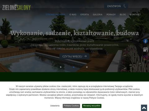 Zielonesalony.pl - ogrody Łódź