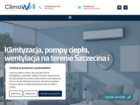 Climawell.pl - wentylacja mechaniczna Szczecin