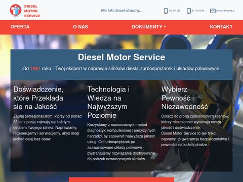 Diesel Motor Service turbosprężarka