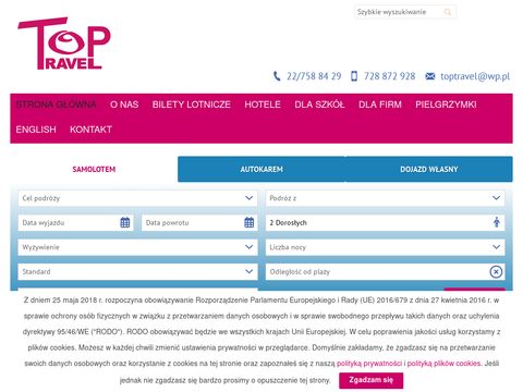 Top Travel wczasy Grecja