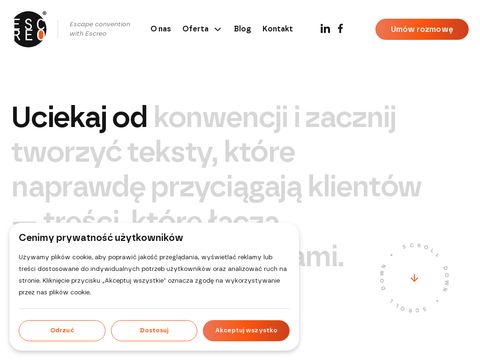 Escreo.pl - content marketing