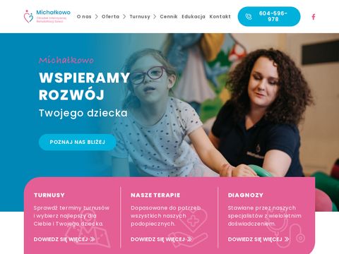 Michalkowo.pl rehabilitacja dzieci