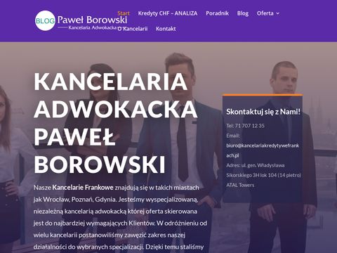 Paweł Borowski adwokat
