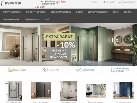 Prysznice.pl sklep internetowy